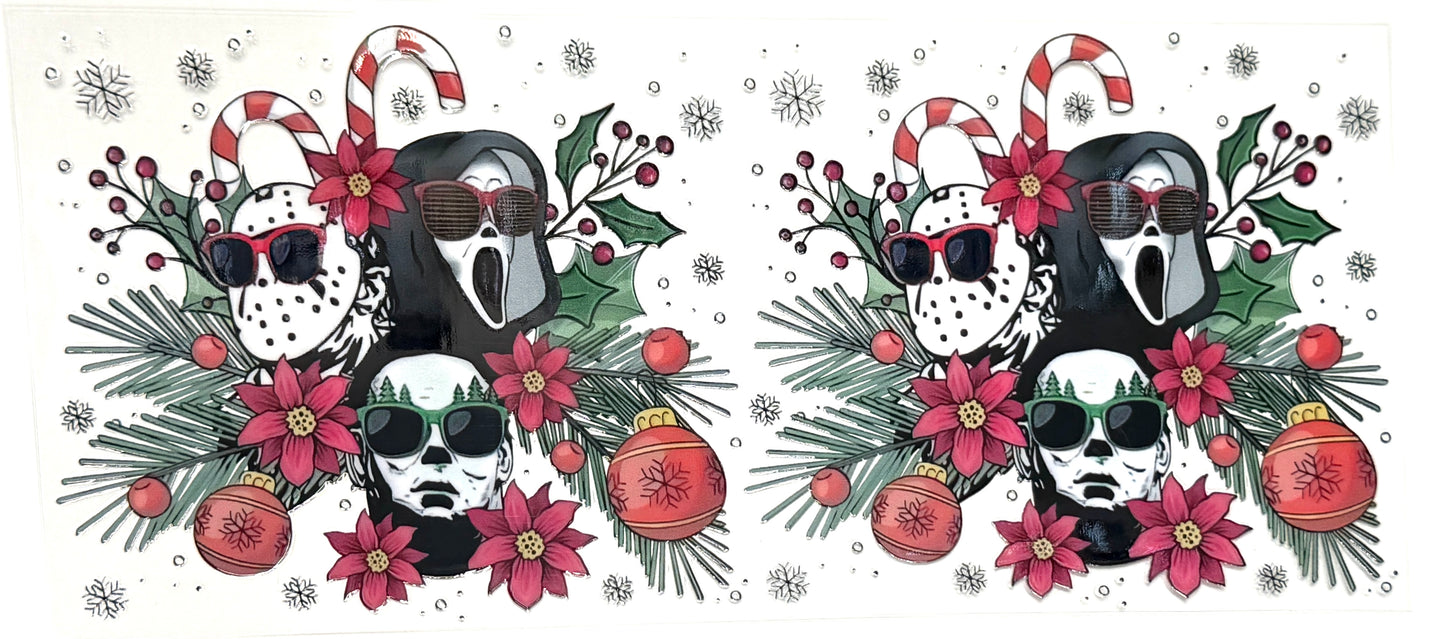 Horror Christmas Holly Wrap-1025