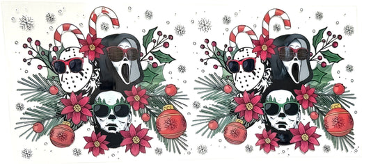 Horror Christmas Holly Wrap-1025