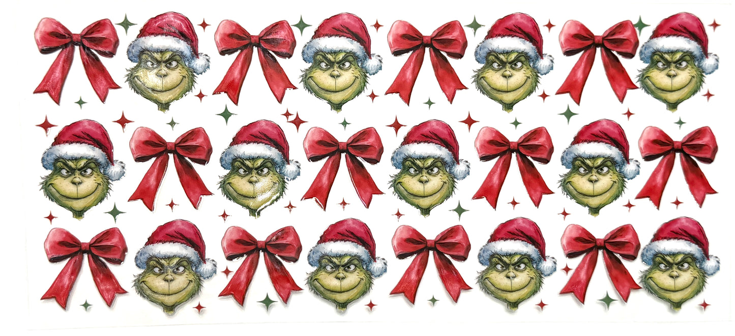 Green Guy and Bows Wrap-1048