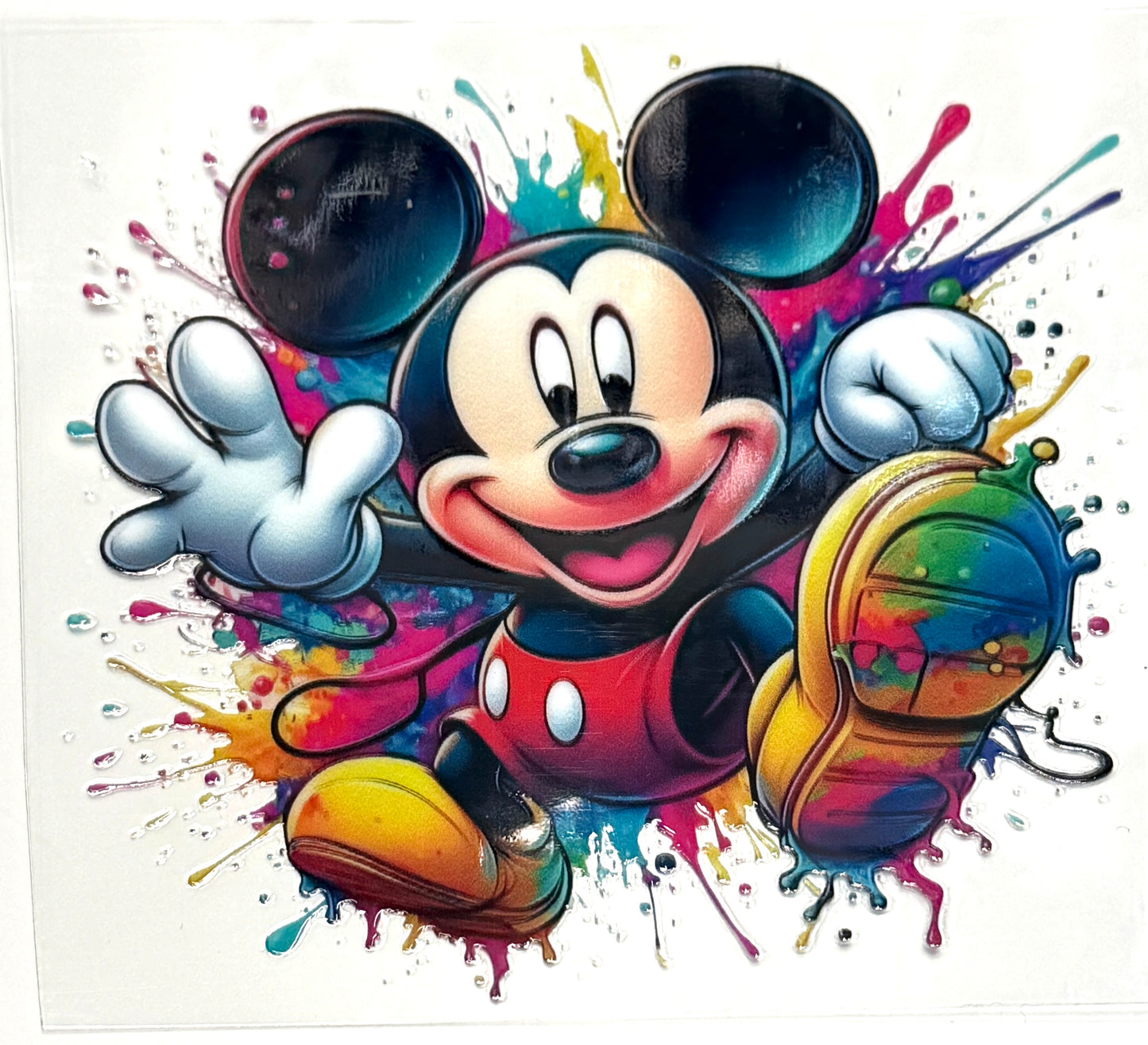 Magical Mouse Paint Splatter Decal-1134