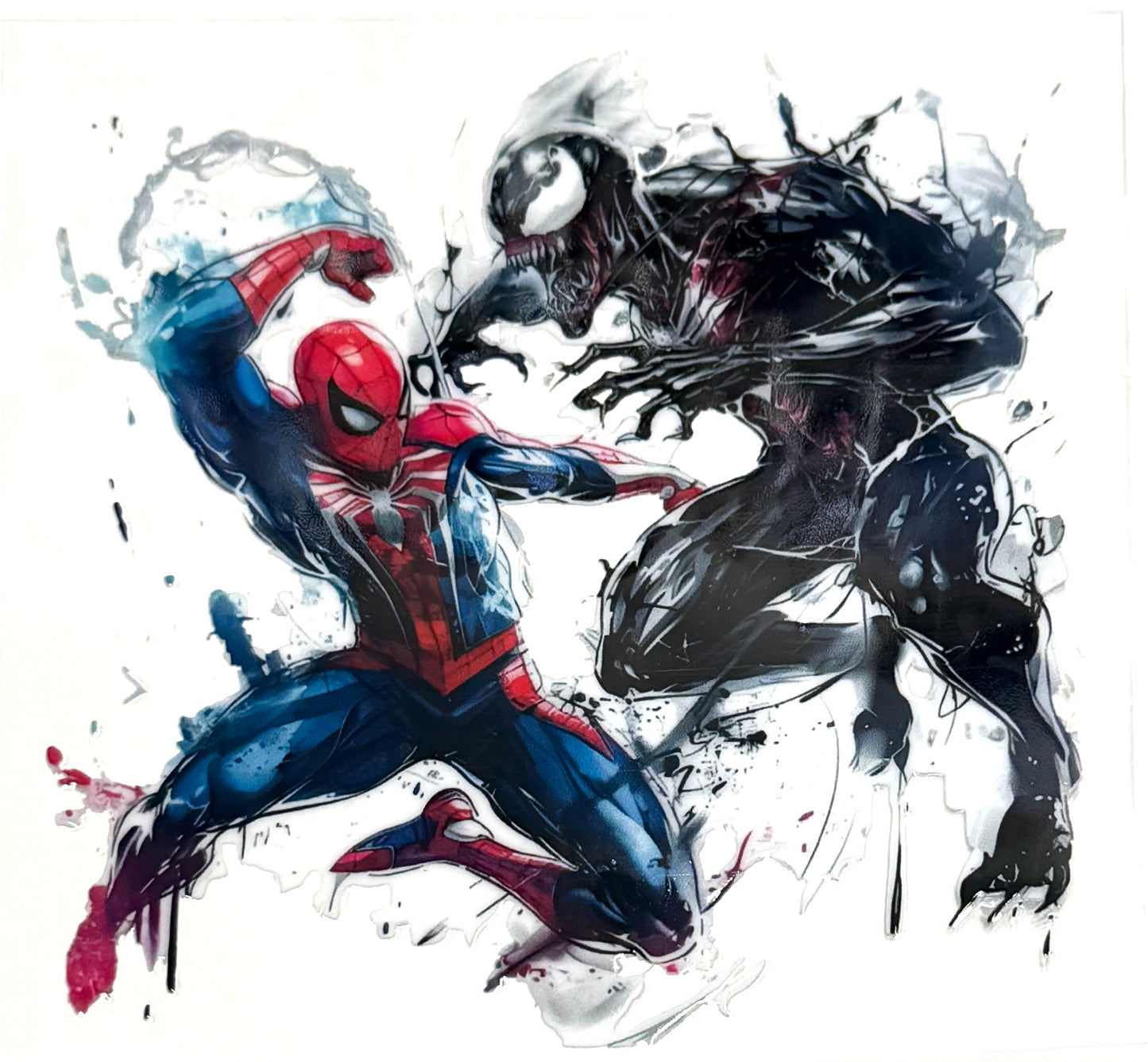Spider and Ven0m Decal-1139