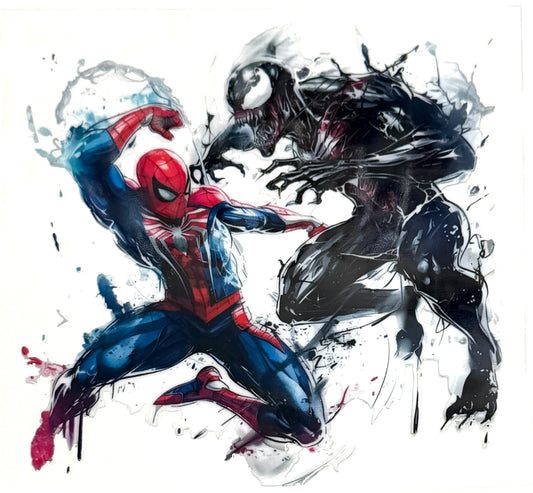 Spider and Ven0m Decal-1139