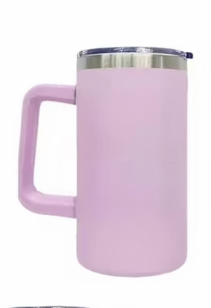 20oz. Stainless Steel Mug w/Handle (NON-SNOWGLOBE)