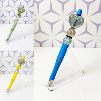 Glitter Hearts Pen