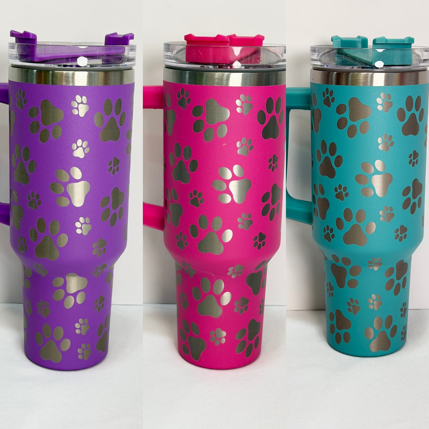 40oz Paw Stainless Steel Tumbler