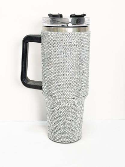 40oz Rhinestone Stainless Steel Tumbler