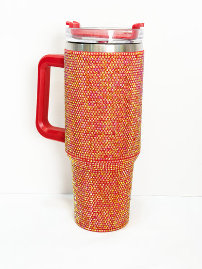 40oz Rhinestone Stainless Steel Tumbler
