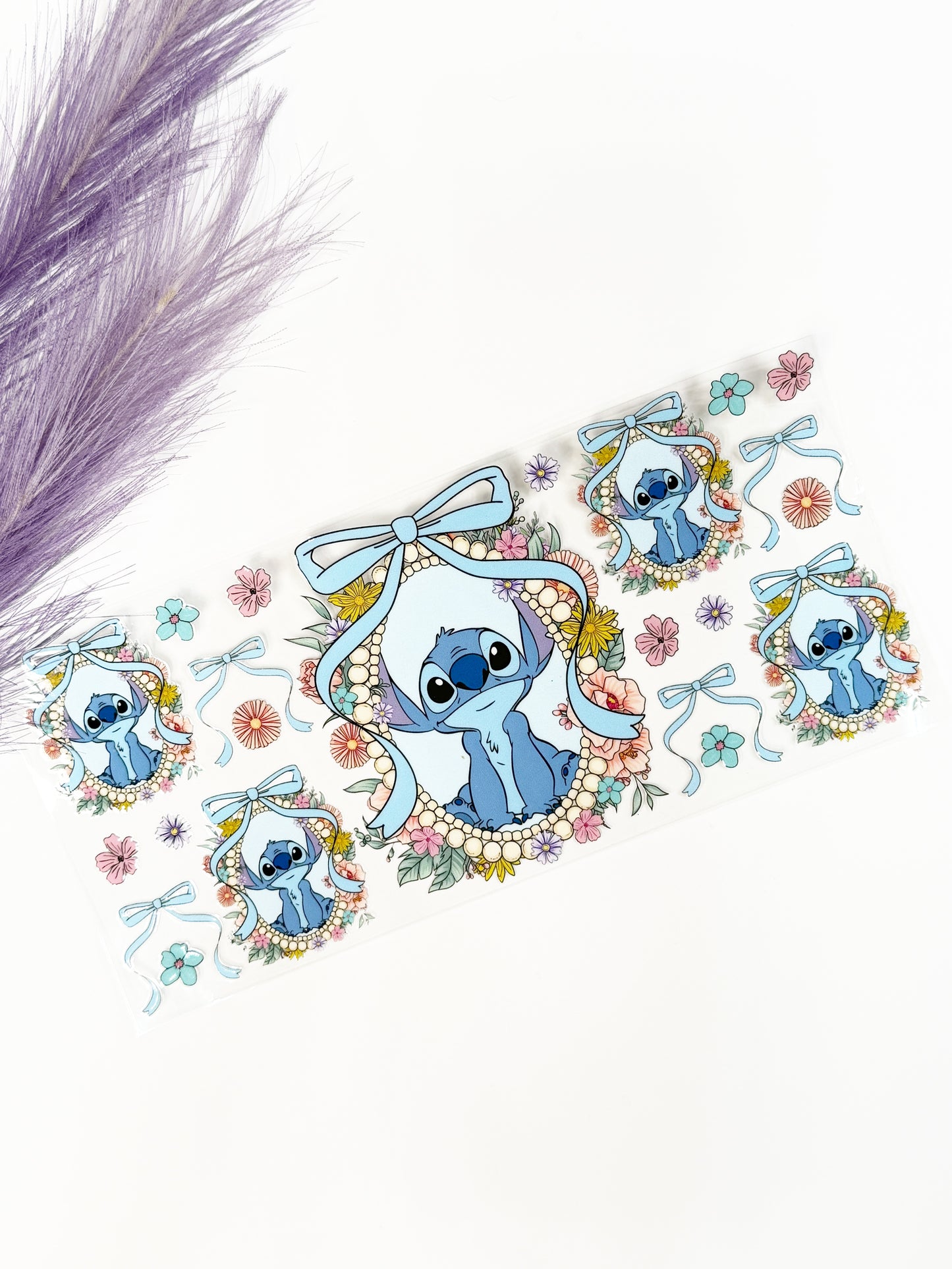 Blue Guy Frame/Bows-1183