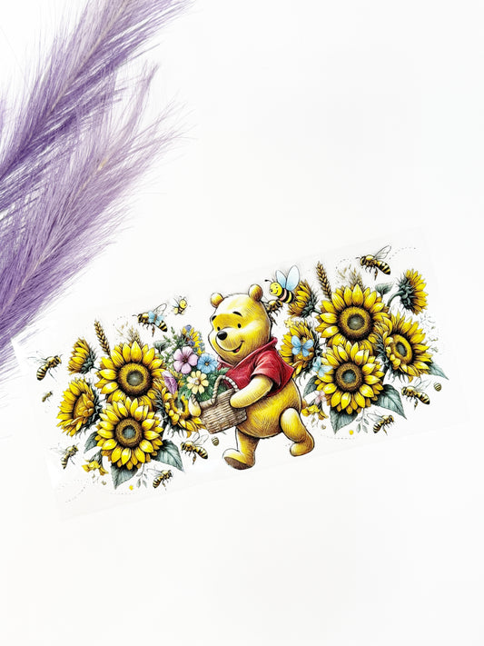 Pooh and Sunflowers-1193