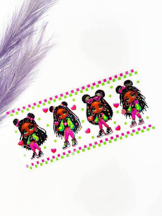 Neon Stylish Girl-1201