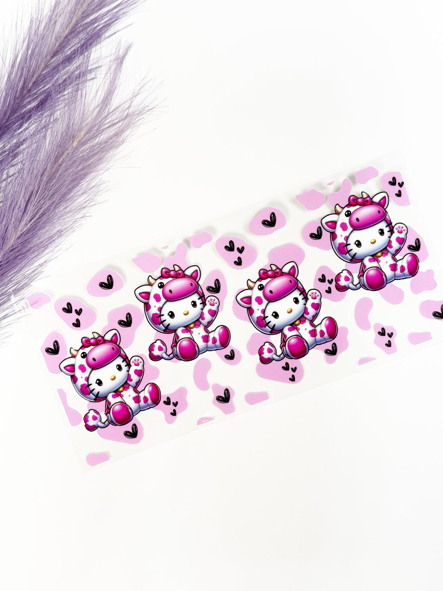 HK Pink Cow Print-1180