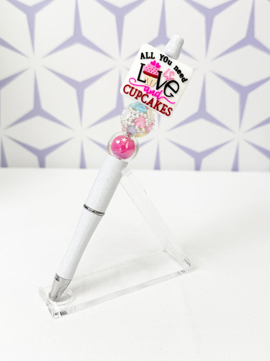 All you need is Love and Cupcakes Pen