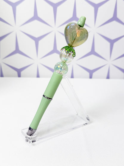 Glitter Hearts Pen