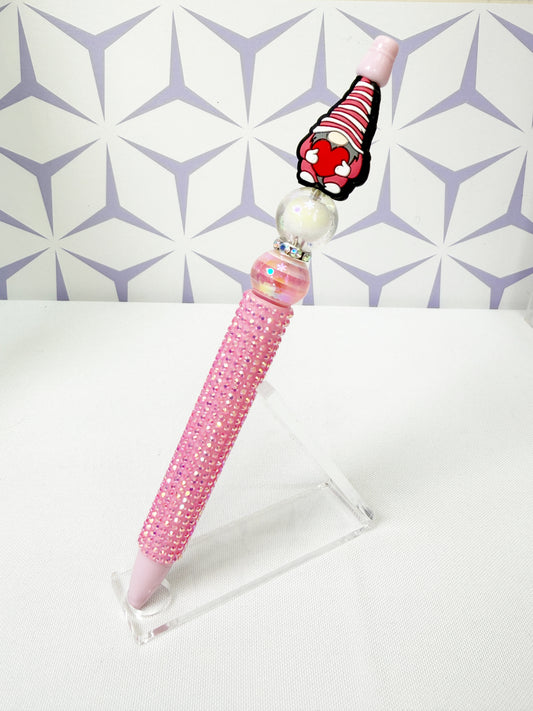 Gnome Rhinestone Pen