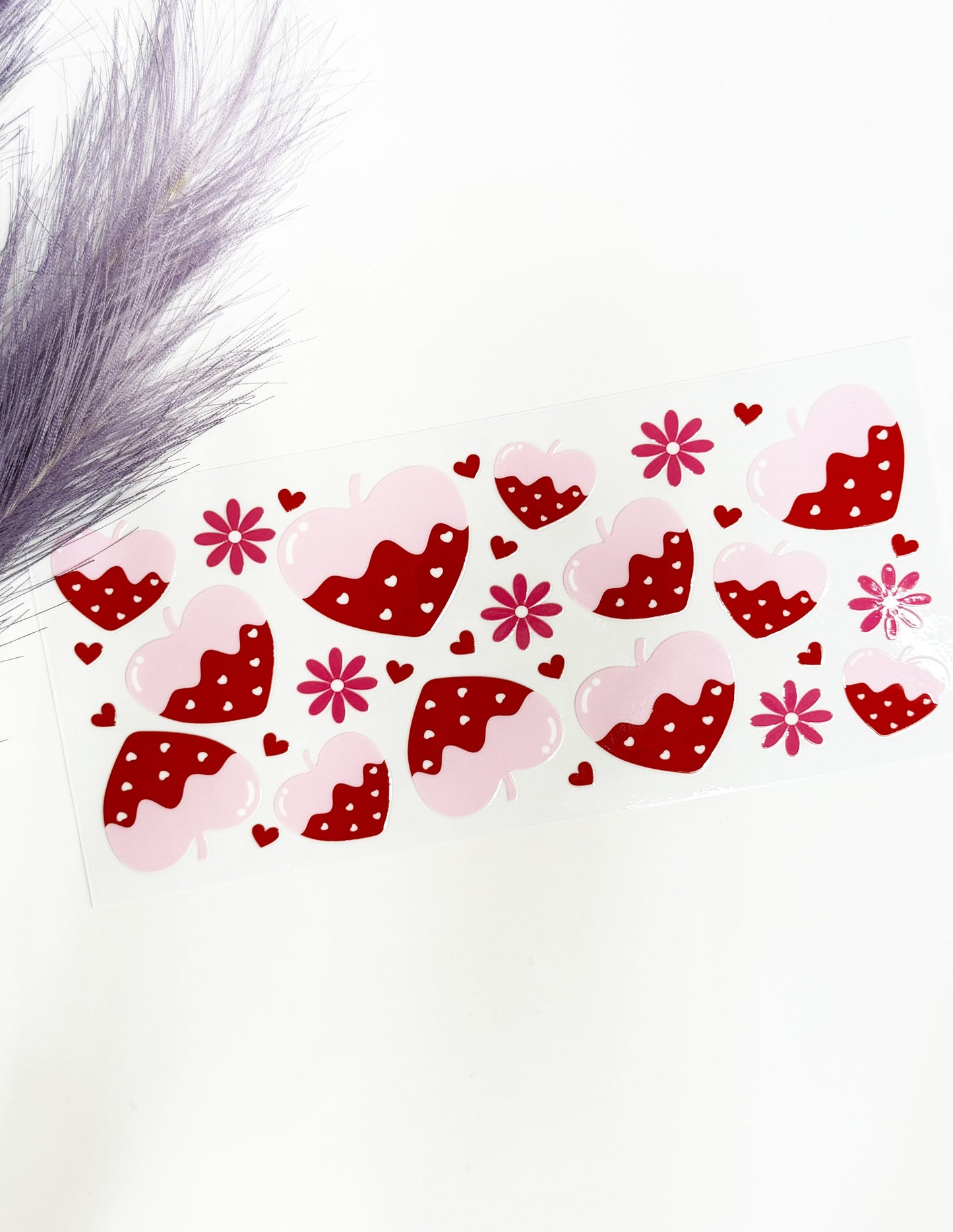 Strawberry Hearts Wrap-1255