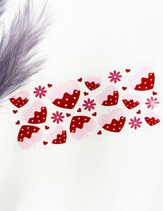 Strawberry Hearts Wrap-1255