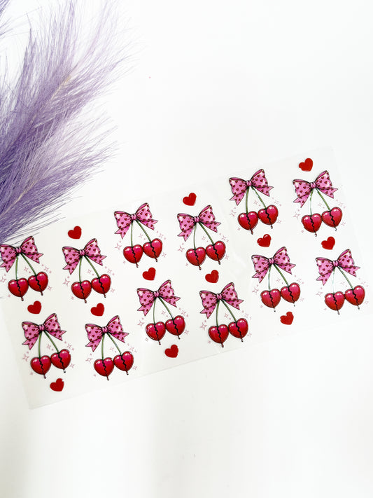 Heart Cherries and Bows Wrap-1277