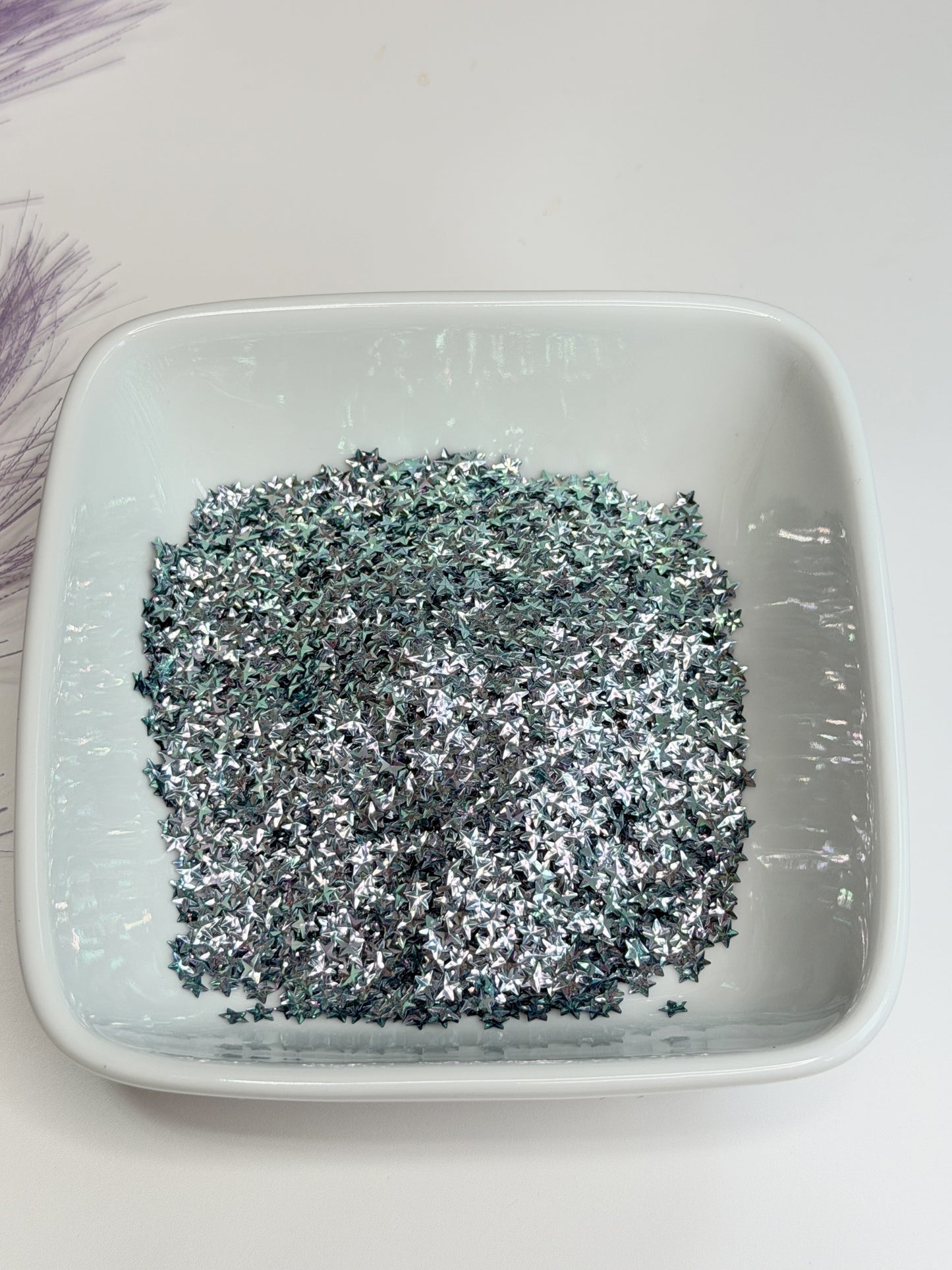 S106 Chameleon Silver Star Glitter