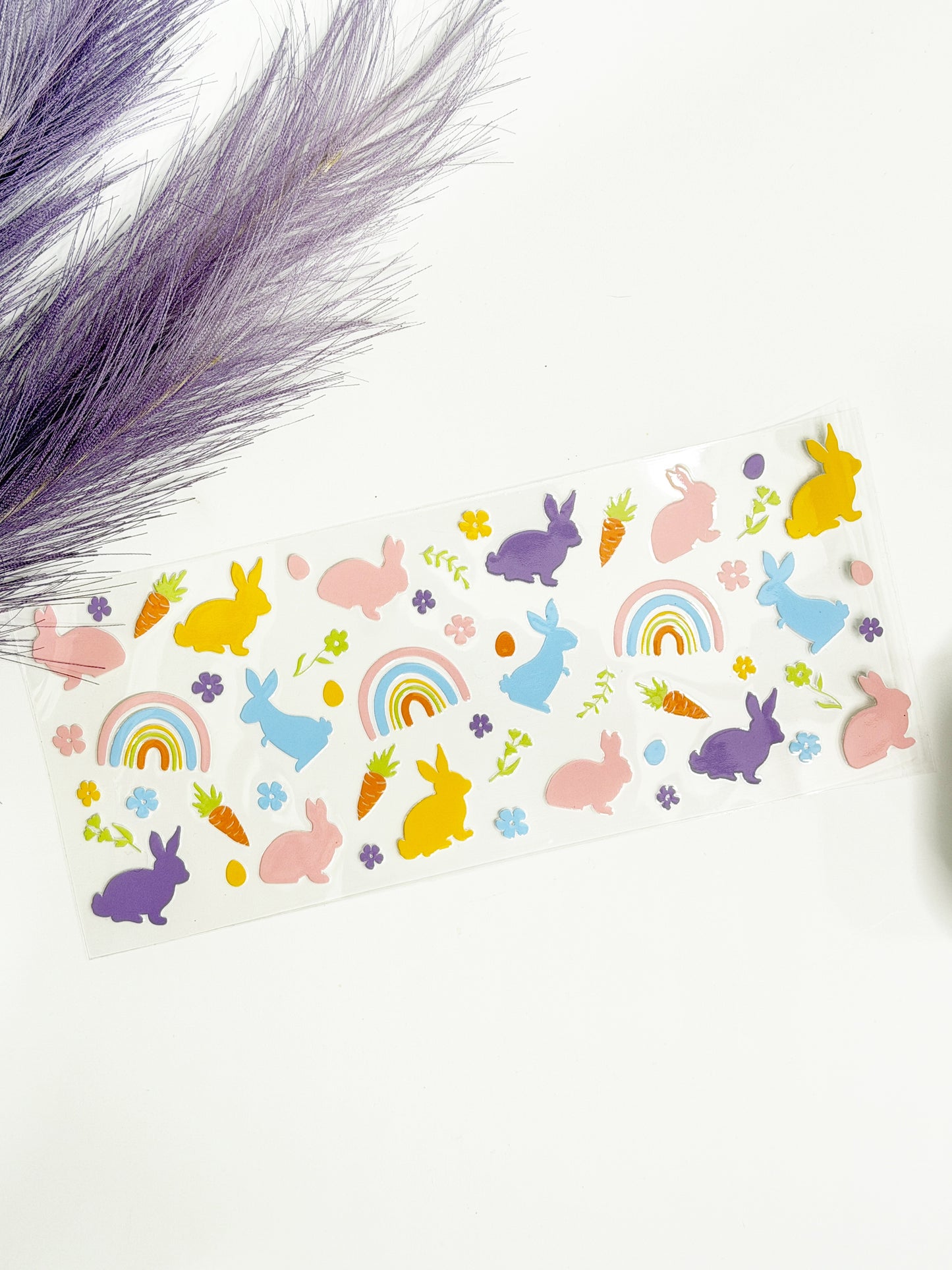 Bunny and Rainbows Wrap-1284