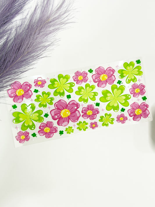 Clovers and Flowers Wrap-1318