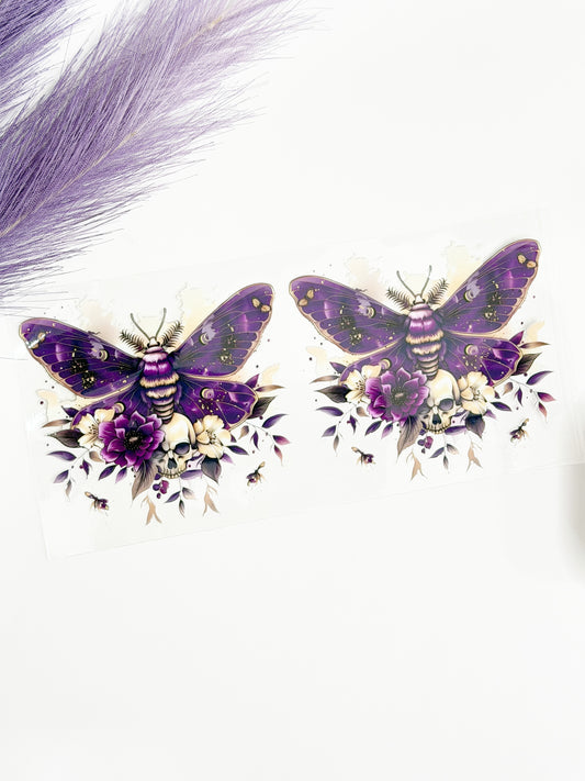 Skull and Moth Wrap-1343