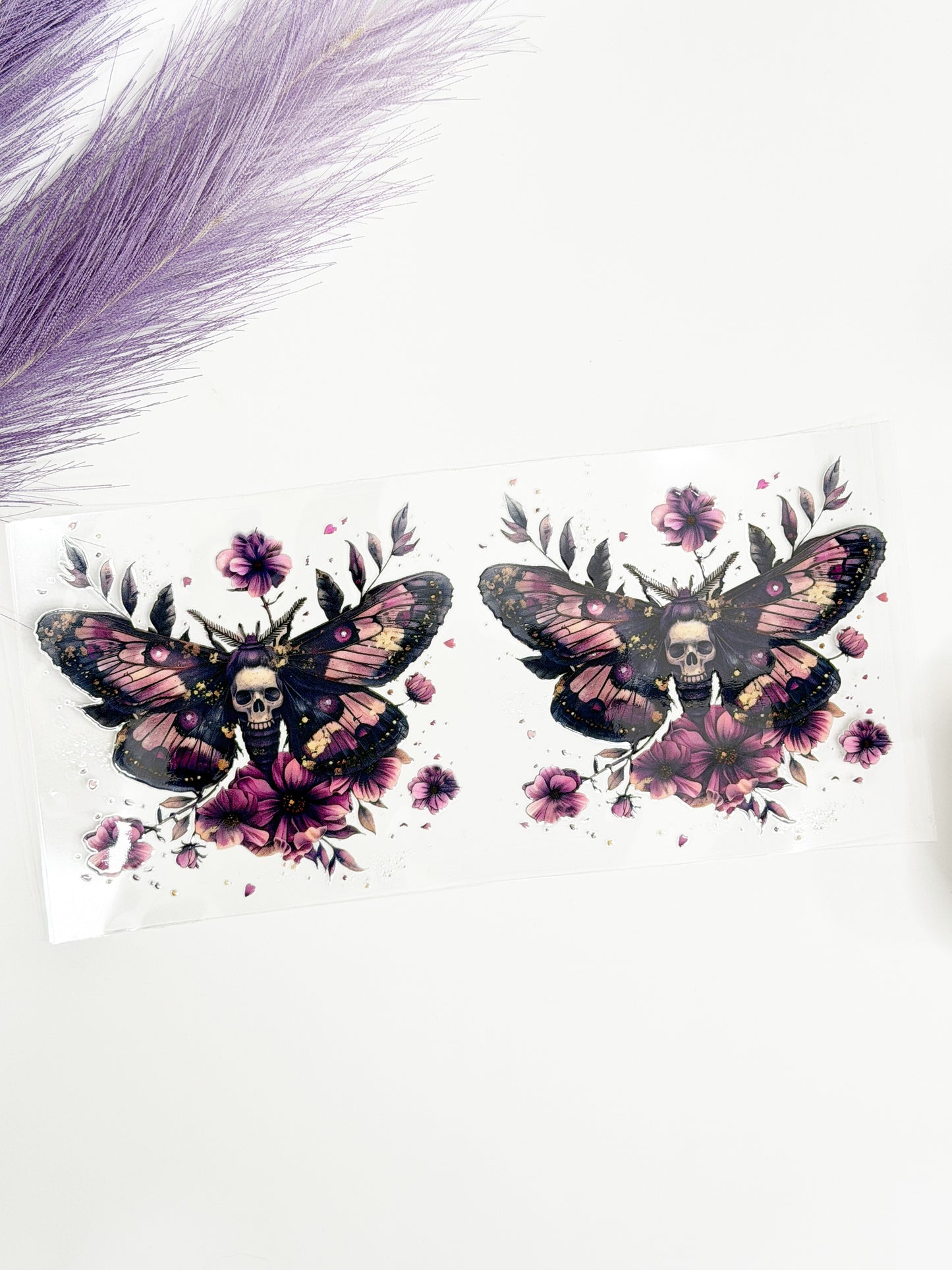 Skull and Moth Wrap-1343