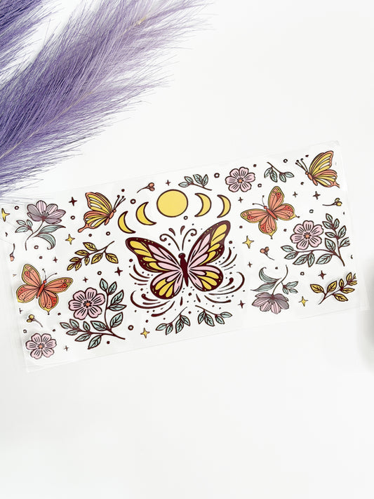 Butterfly and Moon Phases Wrap-1356
