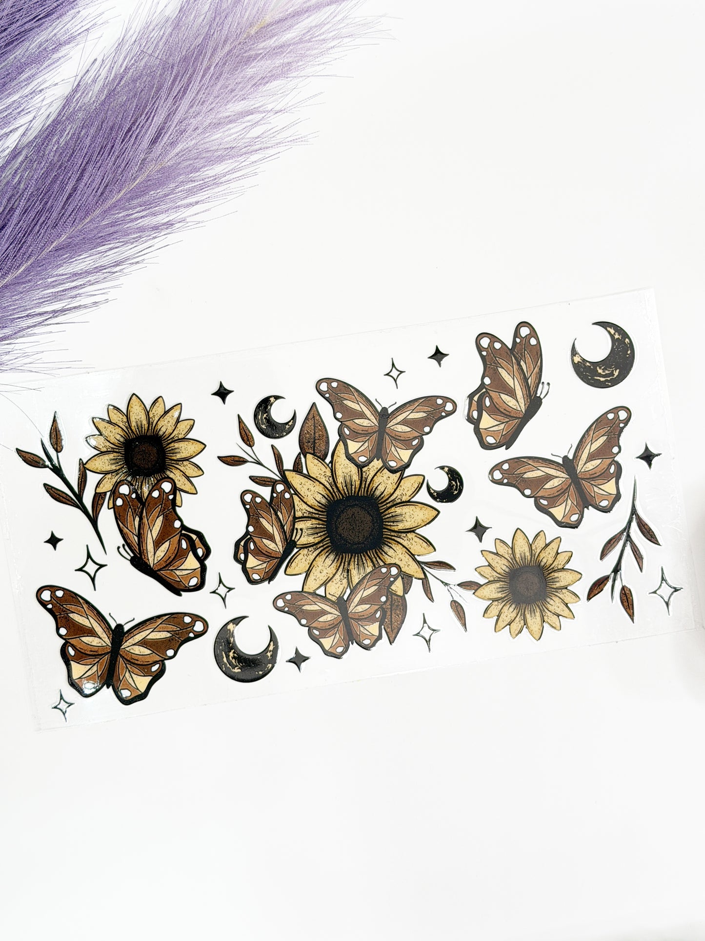 Sunflower Moons and Butterflies Wrap-1370