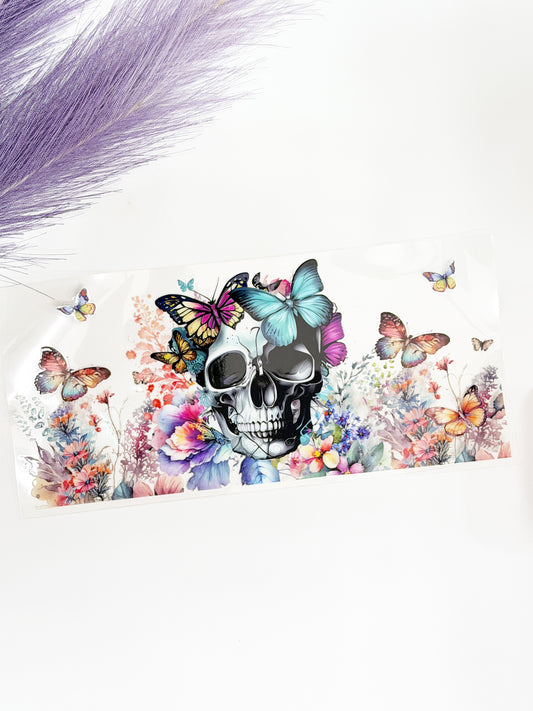 Skulls and Flowers Wrap-1377