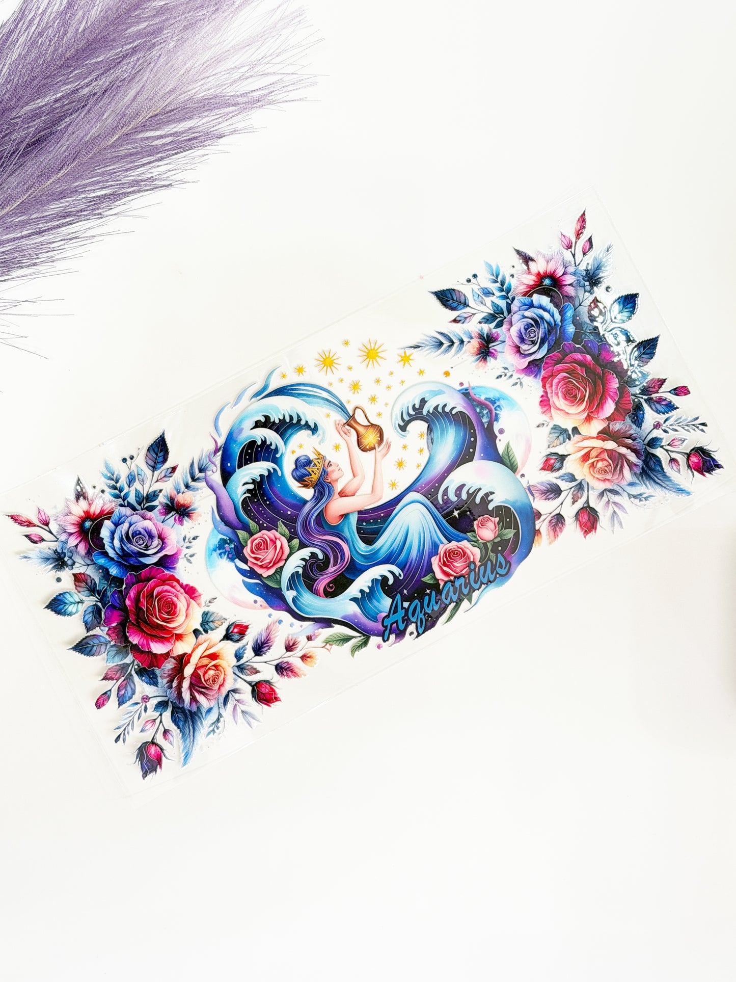 Aquarius Zodiac Wrap-1427
