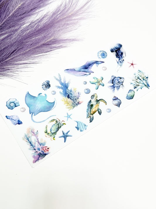 Sea Creatures Wrap-1462