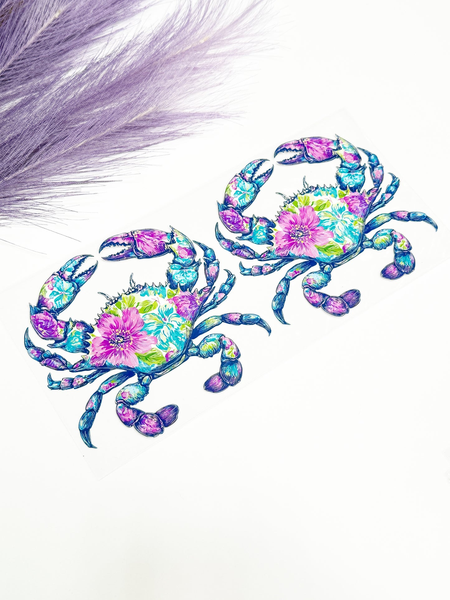 Floral Crab Wrap-1465