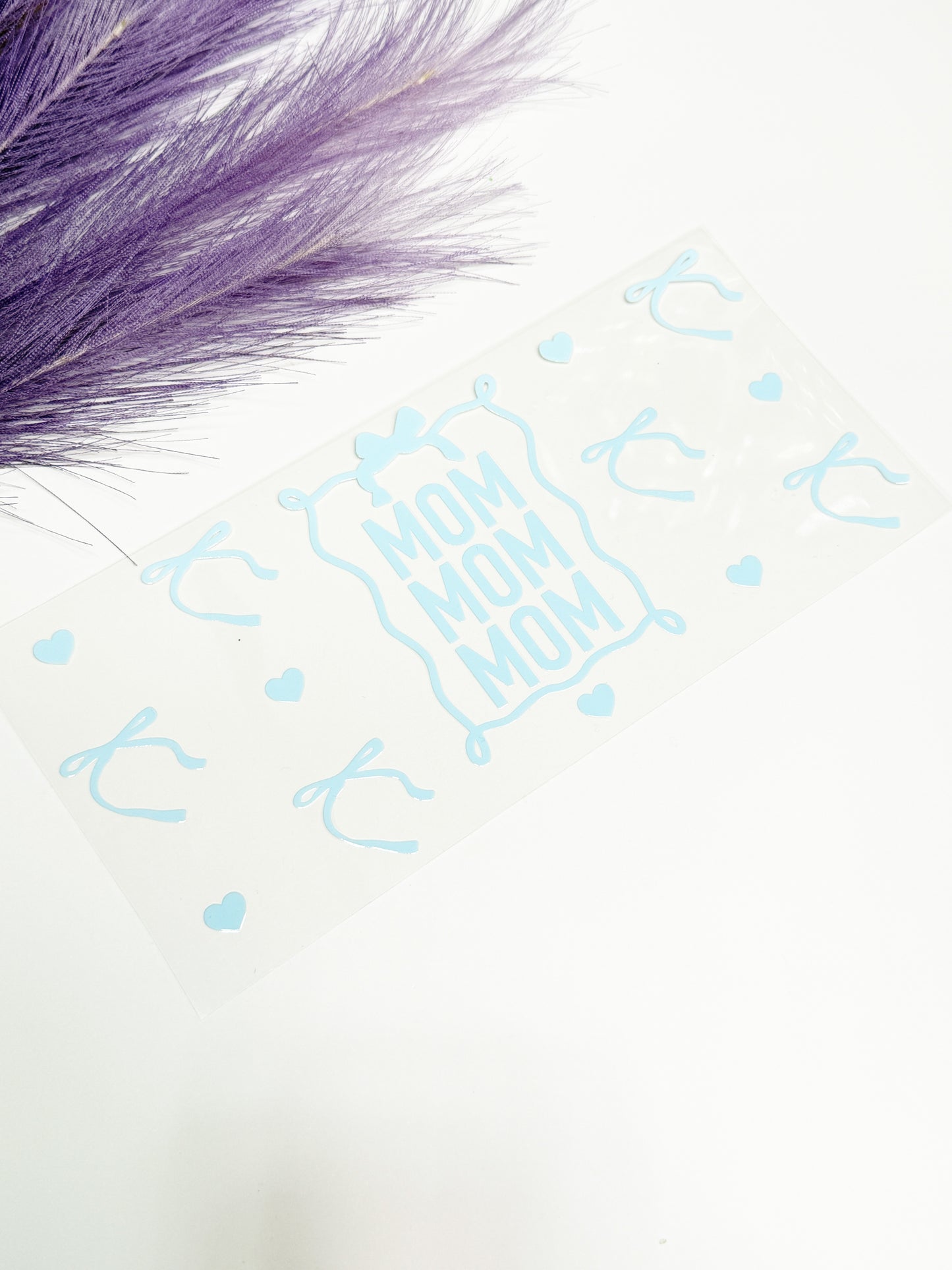 Mom Blue Bows Wrap-1511