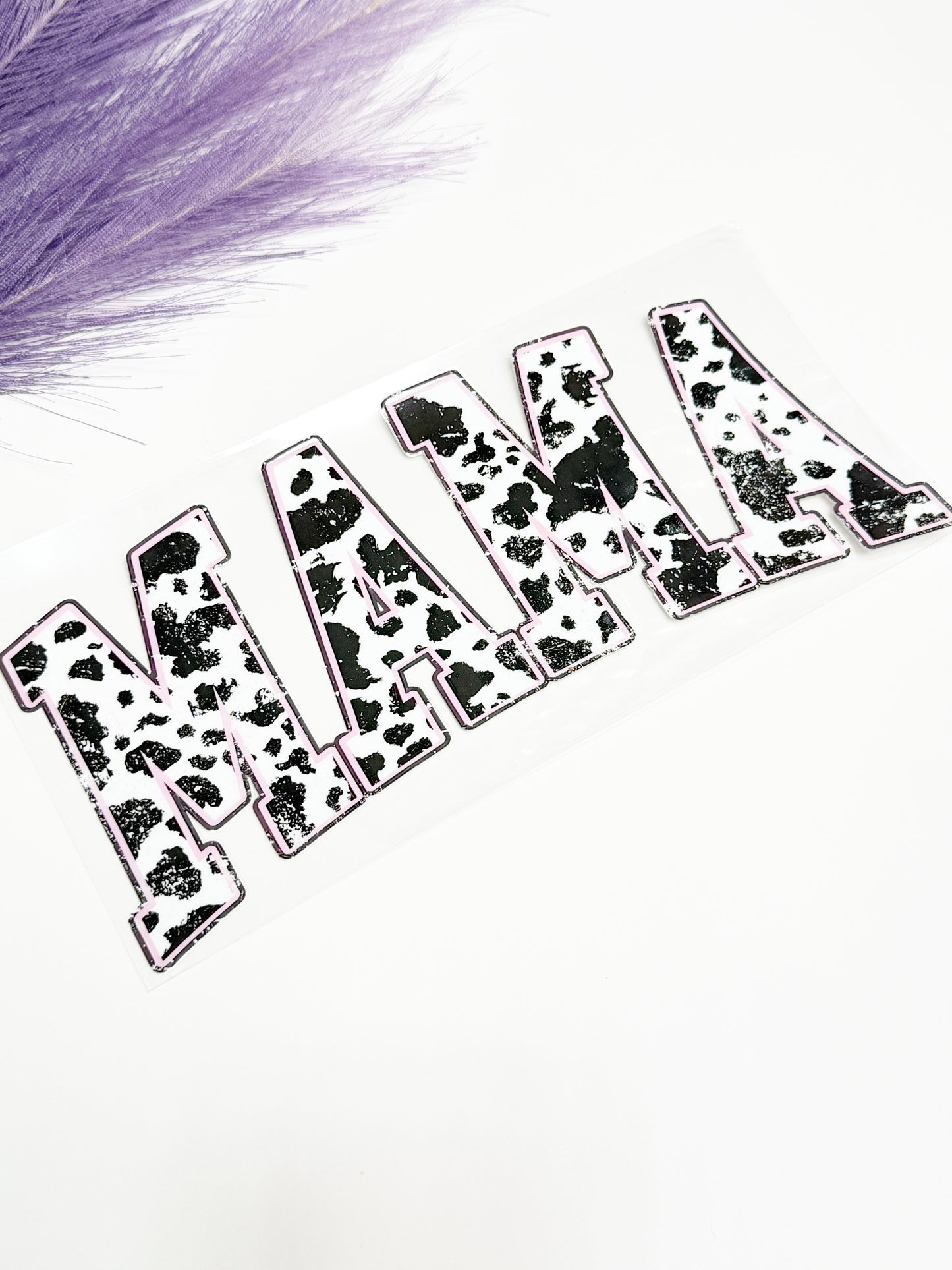 Cow Print Mama Wrap-1532