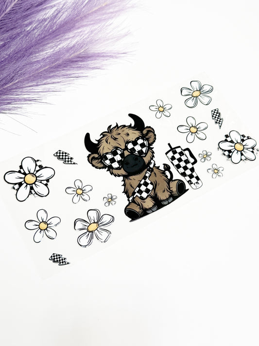 Checkered Cow Wrap-1556