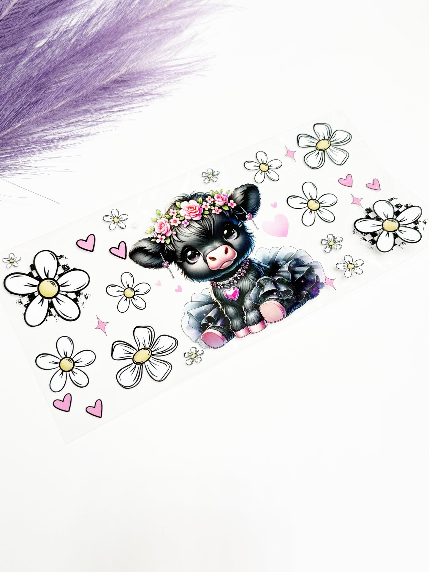 Highland Cow Tutu Wrap-1563