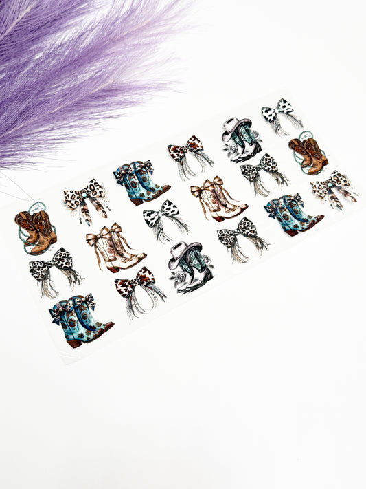 Boots Hats and Bows Wrap-1601