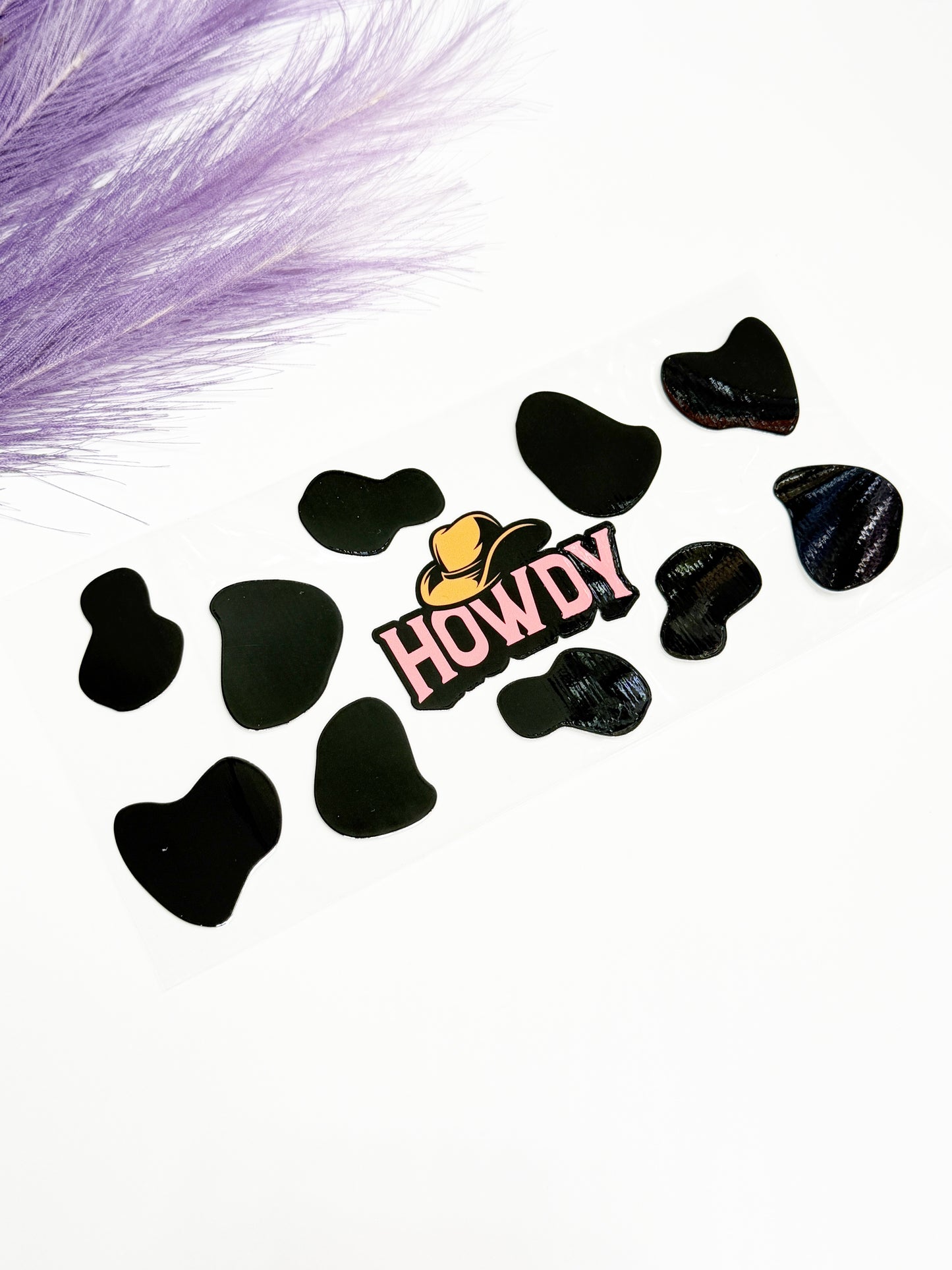 Howdy Cow Print Wrap-1612