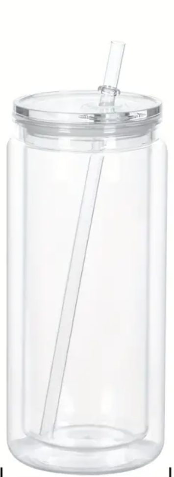 20oz ACRYLIC Snow Globe Tumbler