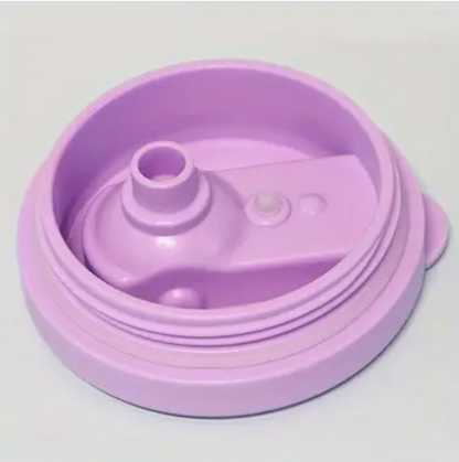 20oz ACRYLIC Flip-Top Snow-Globe Color Lid and Straw